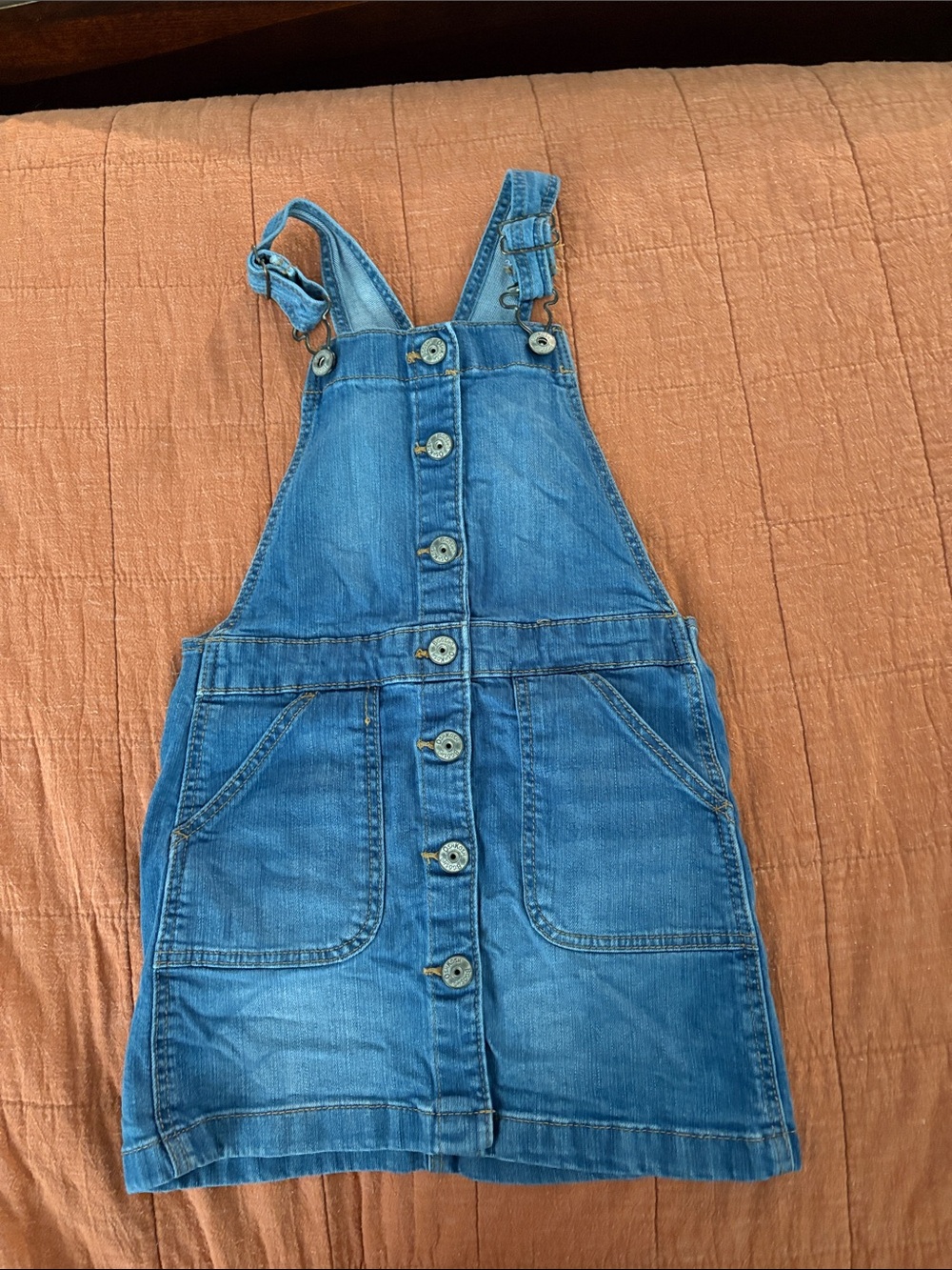 OshKosh B'gosh Light Blue Denim Pinafore